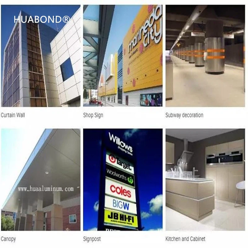 Aluminum composite panels for advertising panels Aluminum composite panels for advertising panels